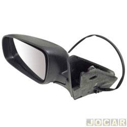 Retrovisor externo - importado - <b>Volkswagen Golf 1.6 Mi Generation 4P de 2002 at 2006</b> - Golf 1999 at 2007 - eltrico - lado do motorista - cada (unidade) - 21375