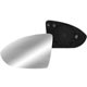 Lente do retrovisor com base - importado - Volkswagen Golf Variant Highline 1.4 TSi Tiptronic Flex 4P - G7 - importado de 2016 at 2018 - Golf G7 2015 em diante - trmico asfrico - lado do motorista - cada (unidade) - 24167