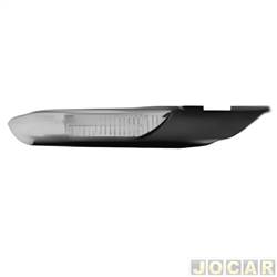 Lanterna do pisca do retrovisor externo - SPJ - <b>Volkswagen Polo Hatch 1.6 Mi 8V I-Motion Total Flex 4P de 2009 at 2014</b> - Golf 2008 at 2014 - Polo 2007 at 2014 - modelo retrovisor - lado do passageiro - cada (unidade) - 35368