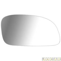 Lente do retrovisor sem base - Flabeg (Refil) - New Beetle 2005 em diante - lado do passageiro - cada (unidade) - 1566