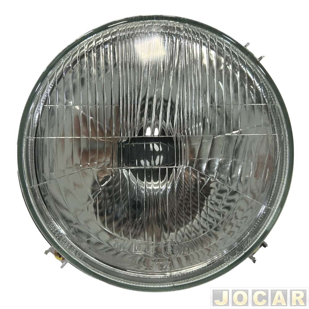 Farol principal - alternativo - Lightway - Fusca 1976 a 1996 - Kombi 1976 a 2014 - lente de vidro - cada (unidade) - LW6066