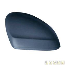 Capa do retrovisor - importado - <b>Volkswagen Passat Highline 2.0 TSI DSG - importado de 2016 at 2019</b> - Passat 2017 em diante - para pintar - lado do passageiro - cada (unidade) - 29304