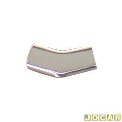 Arremate do friso - Passat 1974 at 1985 - 2 e 3 portas - diagonal - superior - cada (unidade)