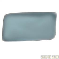 Lente do retrovisor sem base - Flabeg (Refil) - <b>Volkswagen Gol CL 1.6 de 1988 at 1990</b> - Gol 1988 at 1994 - Santana 1986 at 1990 - fixo (sem controle) - azul - lado do motorista - cada (unidade) - 1139