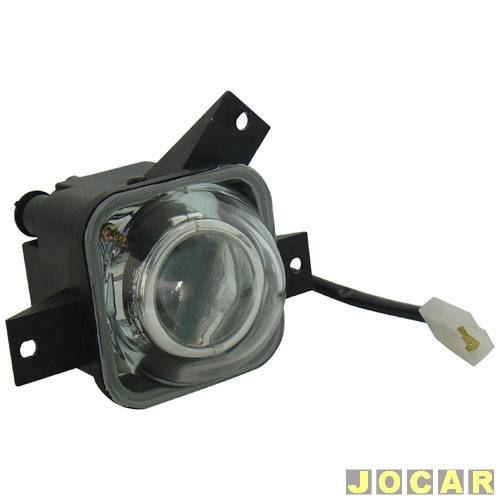 Farol de milha - alternativo - Orgus - Gol/Parati/Saveiro 2000 até 2005 - H3 - lado do passageiro - cada (unidade) - FW-324LD