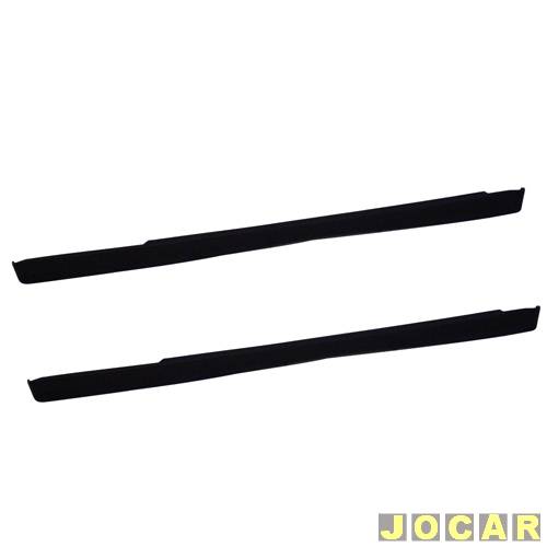 Spoiler lateral - alternativo - Frisart - Gol/Parati/Saveiro/Voyage 1980 até 1994 - par - 100.506