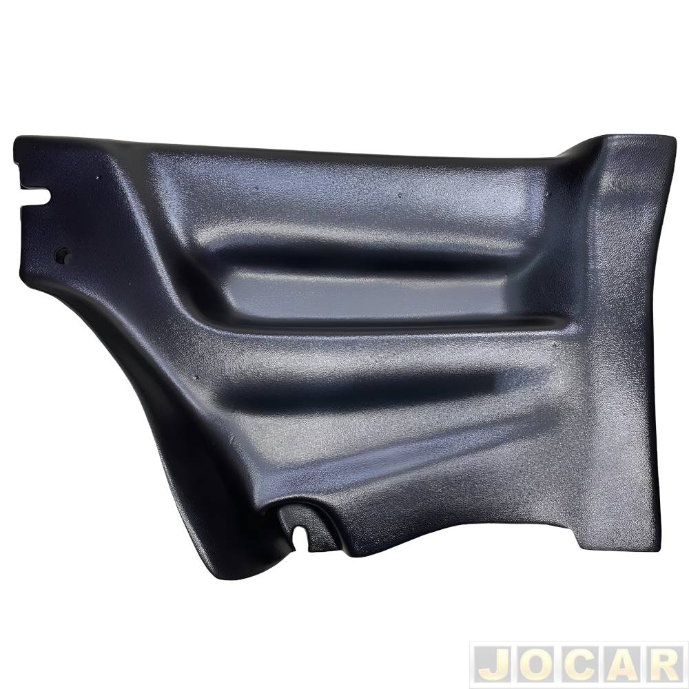 Revestimento lateral traseiro - alternativo - Formi-Plast - Gol 1995 até 1999 2 portas - preto - lado do motorista - cada (unidade) - 249