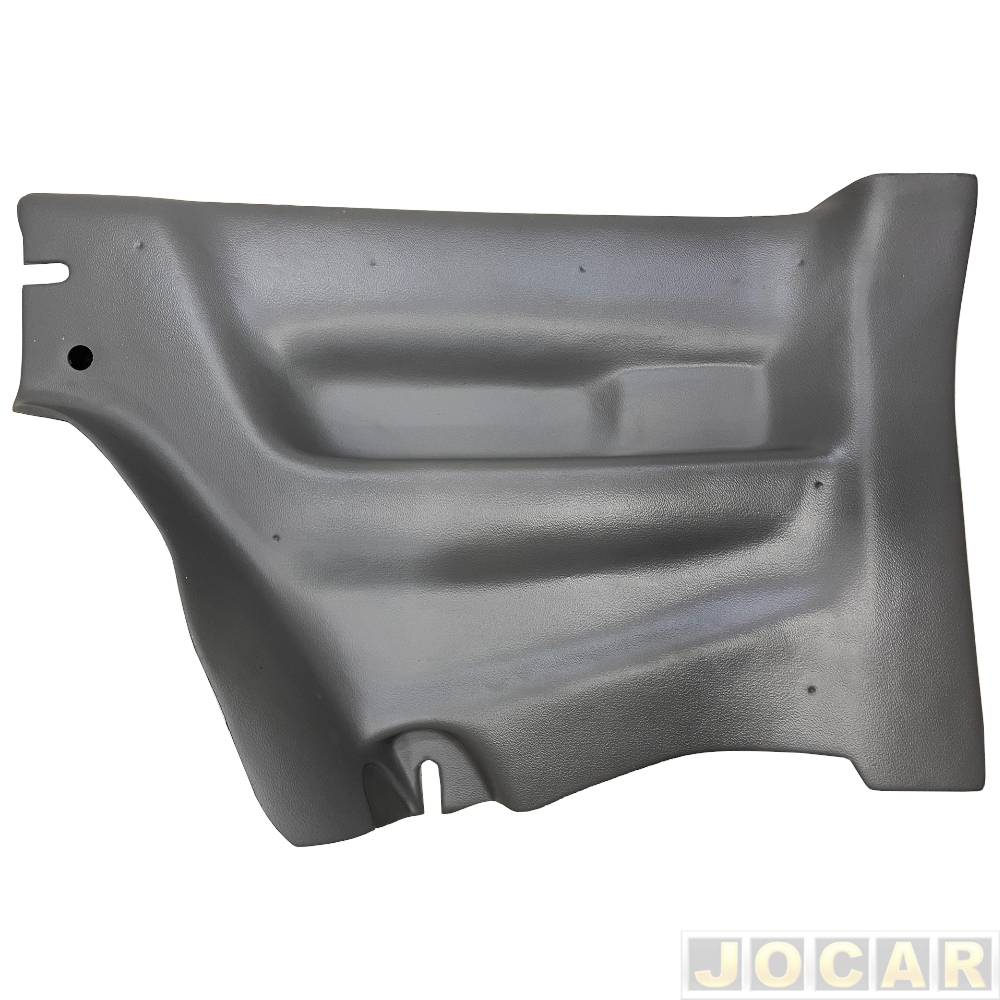 Revestimento lateral traseiro - alternativo - Formi-Plast - Gol 1995 até 1999 2 portas - cinza - lado do motorista - cada (unidade) - 025