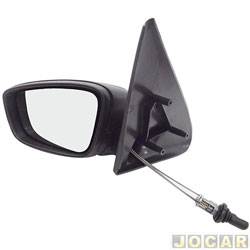 Retrovisor externo - alternativo - Retrovex - Gol/Parati 1995 at 1999 - 2 portas - com controle - Mod.G5 - lado do motorista - cada (unidade) - RX173