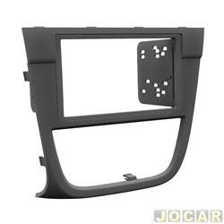 Moldura para central multimdia - AutoPlast  - Gol G5 2009 at 2012 - 2 DIN - preta - cada (unidade) - AP 546