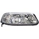 Farol principal - alternativo - RCD (InovWay) - Volkswagen Gol Power 1.6 Mi Total Flex 4P - GIII de 2003 at 2005 - Gol 2000 at 2005 - H7/H1-Foco Duplo-com leds - lado do passageiro - cada (unidade) - FL2148RV