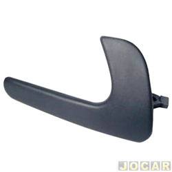 Gatilho da maaneta interna da porta - <b>Volkswagen Gol Power 1.8 Mi Total Flex 4P - GIII de 2005 at 2005</b> - Gol/Parati/Saveiro 1997 at 2005 - plstico - preto - lado do passageiro - cada (unidade)