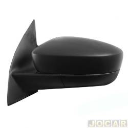 Retrovisor externo - alternativo - Retrovex - <b>Volkswagen Saveiro Cabine Simples Robust 1.6 8V Flex de 2016 em diante</b> - Gol/Saveiro/Voyage 2013 em diante - eltrico sem pisca - lente maior - lado do motorista - cada (unidade) - RX 1197