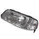 Farol principal - alternativo - RCD (InovWay) - Volkswagen Gol Power 1.8 Mi Total Flex 4P - GIII de 2005 at 2005 - Gol 2000 at 2005 - H4 - foco simples - com leds - lado do motorista - cada (unidade) - FL2147LE