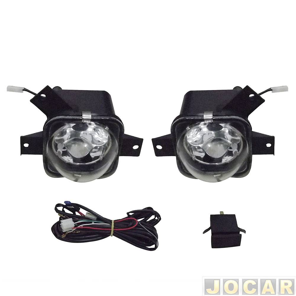 Kit de farol de milha - RCD (InovWay) - Gol 2003 até 2005 G3 - H3 - cada (unidade) - DM 2925