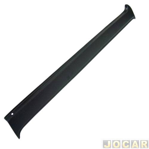 Revestimento de porta - alternativo - Henrisan - Gol 1980 até 1994 - Modelo CL - preto - superior - lado do motorista - cada (unidade) - HS 053