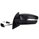 Retrovisor externo - SPJ - Volkswagen Saveiro Cabine Simples Startline 1.6 8V Total Flex de 2014 at 2016 - Gol G6 2P/Saveiro 2013 em diante - com pisca - manual - convexo - preto - lado do motorista - cada (unidade) - EB1003