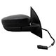 Retrovisor externo - SPJ - Volkswagen Saveiro Cabine Simples Robust 1.6 8V Flex de 2016 em diante - Saveiro 2013 em diante - Gol 2 portas 2013 at 2015 - eltrico - convexo - TILT DOWN - para pintar - lado do passageiro - cada (unidade) - EB1010