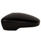 Capa do retrovisor - importado - Volkswagen Gol Seleo 1.6 8V I-Motion Total Flex 4P de 2013 at 2015 - Gol/Voyage 2013 at 2022 - com furo para pisca - texturizado - preta - lado do motorista - cada (unidade) - 24157