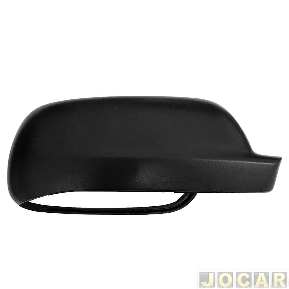 Capa do retrovisor - Metagal - Gol/Parati/Saveiro 2000 até 2008 - Golf 1999 até 2007 - Santana e Quantum 1999 até 2006 - preta - lado do passageiro...