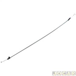 Cabo da fechadura - Ori - <b>Volkswagen Gol Highline 1.6 16V MSI I-Motion Total Flex 4P de 2014 at 2015</b> - Gol 2013 em diante - 4 portas - dianteiro - lado do passageiro/motorista - cada (unidade) - 13058
