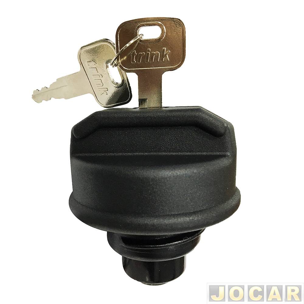 Tampa do tanque de combustível - alternativo - Trink - Gol 1995 até 2008 - Passat 1991 até 2005 - Versailles - Santana 1991 até 2006 - Monza 1982 a...