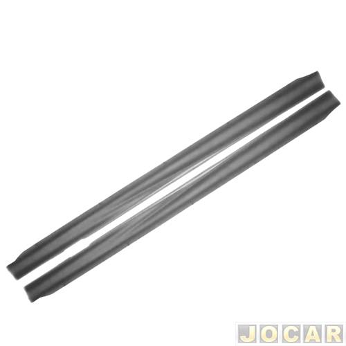 Spoiler lateral - alternativo - Gol/Parati 1995 até 1999 - 2 portas - preto - par