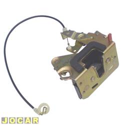 Fechadura da porta - <b>Volkswagen Parati Track&Field 1.6 Mi Total Flex 4P - G4 de 2006 at 2009</b> - Parati 1997 at 2013 - traseira mecnica - lado do motorista - cada (unidade)