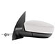 Retrovisor externo - SPJ - Volkswagen Saveiro Cabine Simples Startline 1.6 8V Total Flex de 2014 at 2016 - Saveiro 2009 at 2016 - com controle manual - convexo - para pintar - lado do motorista - cada (unidade) - EB-715