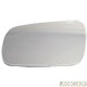 Lente do retrovisor com base - alternativo - Blawer - Volkswagen Gol Ecomotion 1.0 Mi Total Flex 2P - G4 de 2010 at 2014 - Gol/Parati/Saveiro 2000 at 2008 - Santana 1999 at 2006 - lado do motorista - cada (unidade) - 97009
