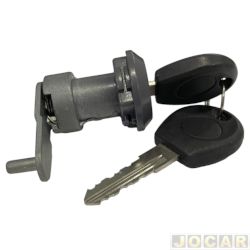 Cilindro da chave da porta - Volkswagen Pointer CLi 1.8 de 1994 até 1996 - Logus - Pointer - com chave - lado do passageiro - cada (unidade)