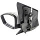 Retrovisor externo - SPJ - Volkswagen Fox 1.6 8V I-Motion Total Flex 4P de 2009 at 2014 - Fox 2010 at 2014 - com controle - preto - lado do motorista - cada (unidade) - EB729