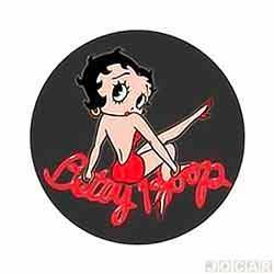 Capa de estepe - Maxine - <b>Volkswagen CrossFox 1.6 8V Total Flex 4P de 2005 at 2010</b> - CrossFox - Betty Boop Pin-up - cada (unidade) - 1845