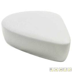 Capa do retrovisor - SPJ - <b>Volkswagen Fox 1.0 TEC 8V Total Flex 4P de 2012 at 2014</b> - Fox 2011 at 2014  - para pintar - lado do passageiro - cada (unidade) - EB744