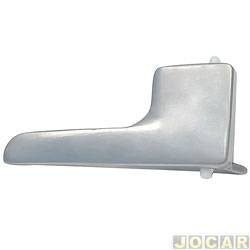 Gatilho da maaneta interna da porta - <b>Volkswagen Fox 1.6 8V Plus Total Flex 2P de 2003 at 2010</b> - Fox 2003 at 2014  - metal  - cinza - lado do passageiro - cada (unidade)