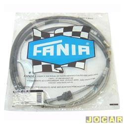 Cabo do freio de mo - Fnia - <b>Volkswagen Pointer CLi 1.8 de 1994 at 1994</b> - Pointer 1993 at 1994 - Logus 1993 at 1997 - com disco - 3063 mm - traseiro - cada (unidade) - 34-260