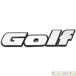 Letreiro - alternativo - <b>Volkswagen Golf GL 2.0 i 4P - importado de 1995 at 1995</b> - Golf 1992 at 1998 - GOLF - cada (unidade)