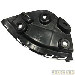 Suporte da ponta lateral do para-choque - <b>Volkswagen Fox 1.6 8V I-Motion Total Flex 4P de 2009 at 2014</b> - Fox 2010 at 2014 - dianteiro - lado do motorista - cada (unidade)