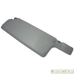 Quebra-sol - alternativo - <b>Volkswagen Logus CLi 1.6 de 1994 at 1996</b> - Logus 1993 at 1997 - c/espelho - cinza - lado do passageiro - cada (unidade)