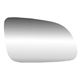 Lente do retrovisor com base - alternativo - G Componentes - Volkswagen Polo Hatch 1.6 Mi 8V Total Flex 4P de 2004 at 2006 - Polo 2002 at 2006 - lado do passageiro - cada (unidade) - GB1038