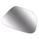 Lente do retrovisor com base - alternativo - G Componentes - Tiguan 2009 at 2016 - lado do passageiro - cada (unidade) - GB1068