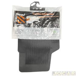 Tapete de borracha - Car Floor - <b>Volkswagen up! MPI 1.0 12V Flex 4P de 2019 at 2021</b> - up! 2014 em diante - 4 peas - desenho estilo Borcol - preto - jogo - G002.0