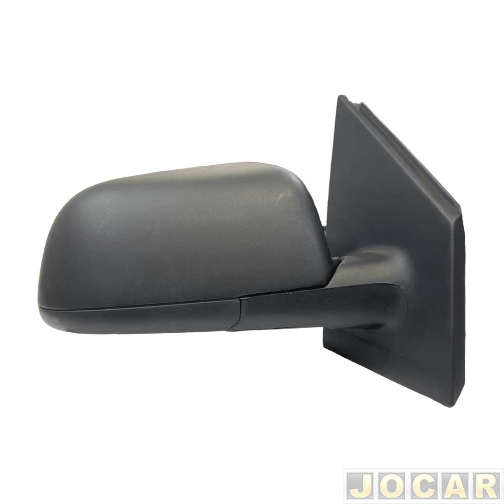 Retrovisor externo - Retrovex - Polo 2003 até 2009 - elétrico - preto - lado do passageiro - cada (unidade) - RX1164