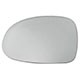 Lente do retrovisor com base - importado - Volkswagen Tiguan 1.4 TSI DSG gasolina 4P de 2016 at 2017 - Tiguan 2016 em diante - com aquecedor - lado do motorista - cada (unidade) - 29251