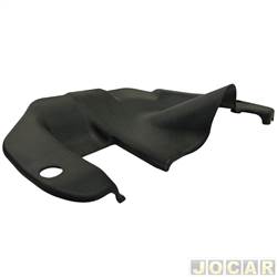 Capa de pedal - <b>Volkswagen up! Move 1.0 12V I-Motion Flex 2P de 2014 at 2015</b> - up! 2014 at 2018 - preta - cada (unidade)