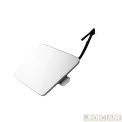 Tampa do reboque - importado - <b>Volkswagen Fox Connect 1.6 8V I-Motion Total Flex 4P de 2018 at 2020</b> - Fox 2014 at 2018 - para pintar - dianteira - cada (unidade) - VW1047