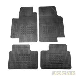 Tapete de borracha - Equipage - Nivus 2020 em diante - 4 peas - jogo - 3017492