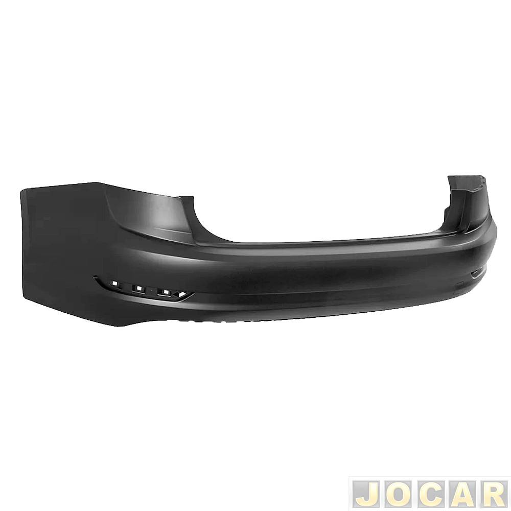 Para-choque traseiro - importado - Jetta 2019 em diante - sem sensor - liso - para pintar - cada (unidade) - 31883
