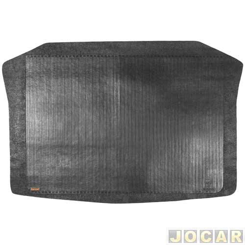 Tapete do porta-malas de borracha - Borcol - Polo hatch 2003 em diante - cada (unidade) - 01110511