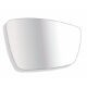 Lente do retrovisor com base - Troque Fcil - Volkswagen Gol Seleo 1.6 8V Total Flex 4P de 2013 at 2015 - Up! 2015 em diante - lado do passageiro - cada (unidade) - 6611C